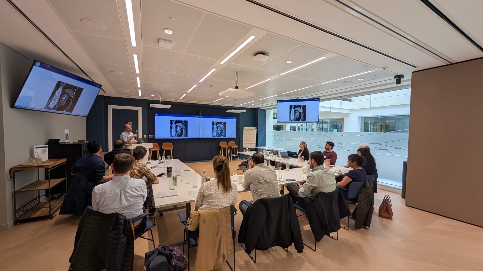 Advanced Endourology Course, UK April 2026 — Mr Wiseman teaching